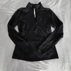 Lululemon quarter zip light (silk like) pullover Women's size 10